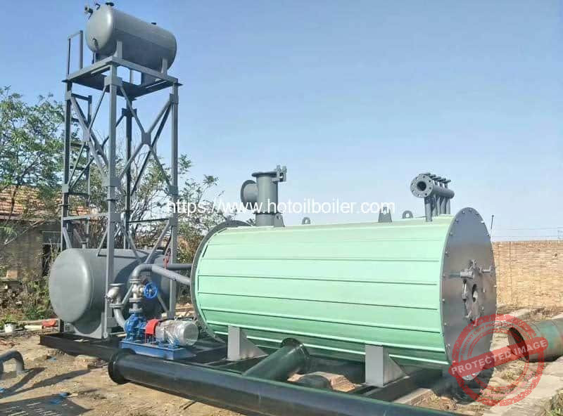 Diesel-Oil-Fuel-Thermal-Oil-Heater-Boiler-Installation